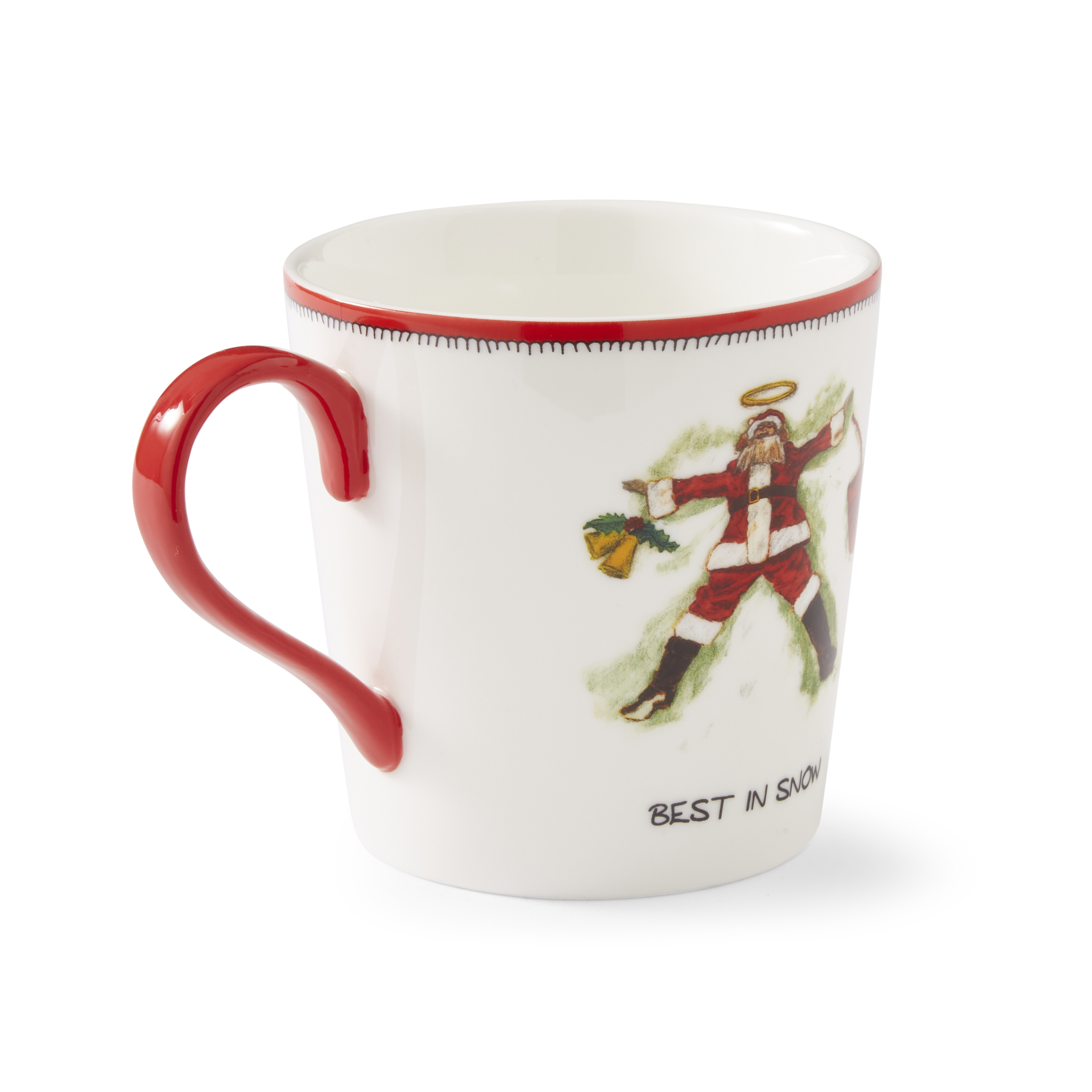 Kit Kemp Doodles Best in Snow Mug image number null